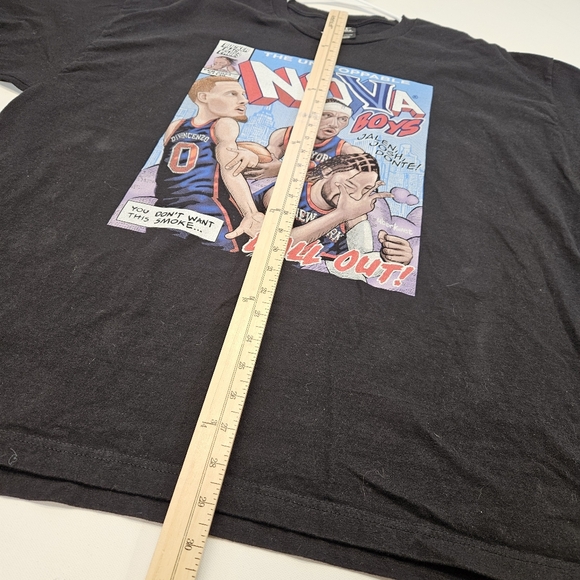 New York Knicks Nova Boys Shirt XXLarge Jalen Josh Donte Comic Villanova NBA NY - Picture 5 of 8